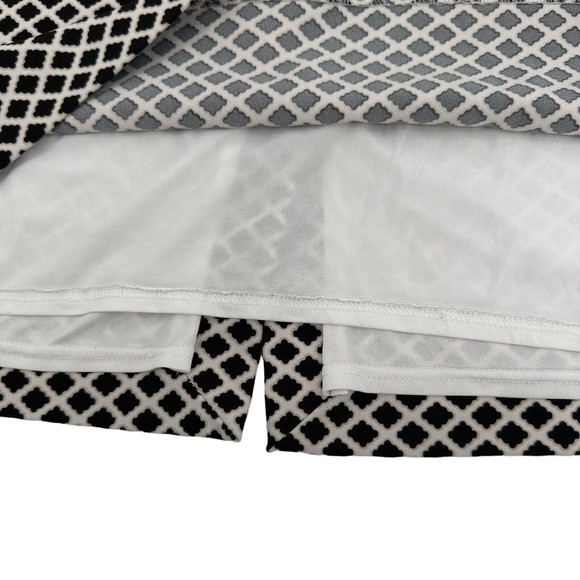 Lane Bryant Skirt Plus Size 26 Pencil Geometric Print Short Stretch - Picture 3 of 7